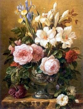 unknow artist Floral, beautiful classical still life of flowers.125 china oil painting image